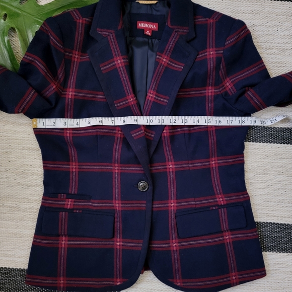 Plaid Blazer Jacket - Picture 10 of 14